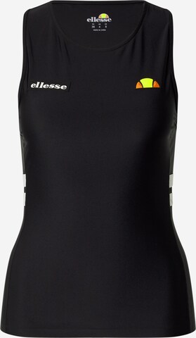 Top 'Woodside' de la ELLESSE pe negru: față