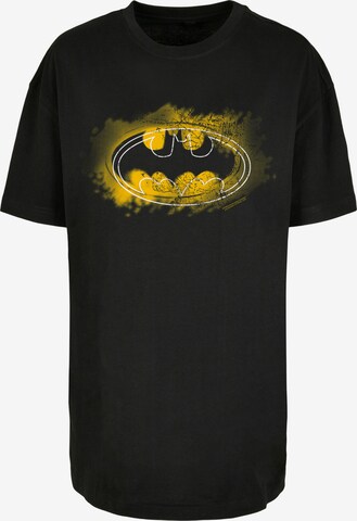Maglietta 'Batman Superheld' di F4NT4STIC in nero: frontale