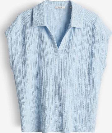 OPUS - Blusa 'Santolini' em azul: frente