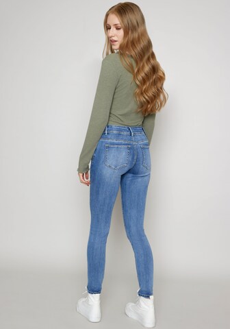 Hailys Skinny Jeans i blå