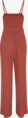 Tuta jumpsuit di LASCANA in rosso