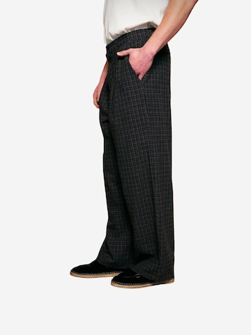 Loosefit Pantalon Giesto en noir