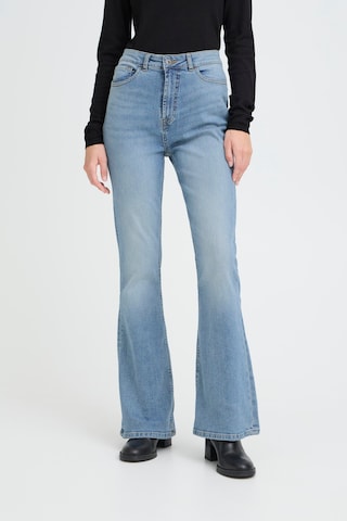 ICHI Flared Jeans 'ICHTwiggy' i blå: forside