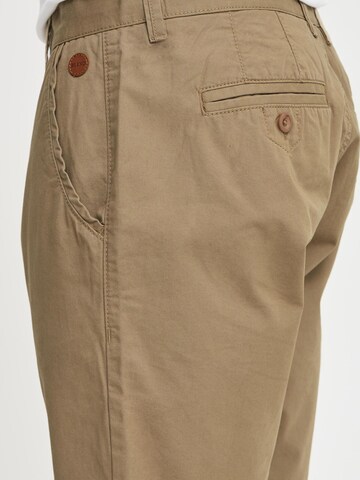 BLEND Regular Chino trousers 'Sasuke' in Brown