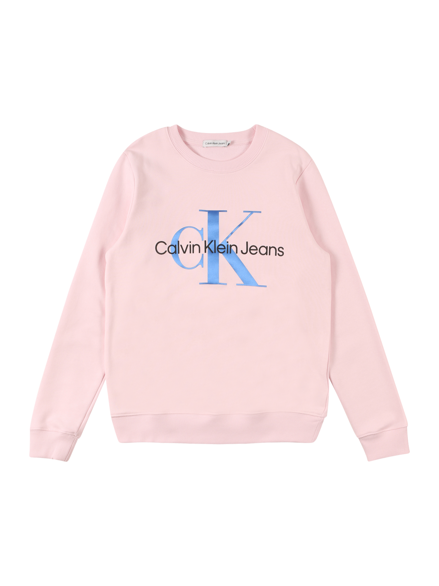 Dzieci (92-140 cm) xn6yt Calvin Klein Jeans Bluza w kolorze Różowym 