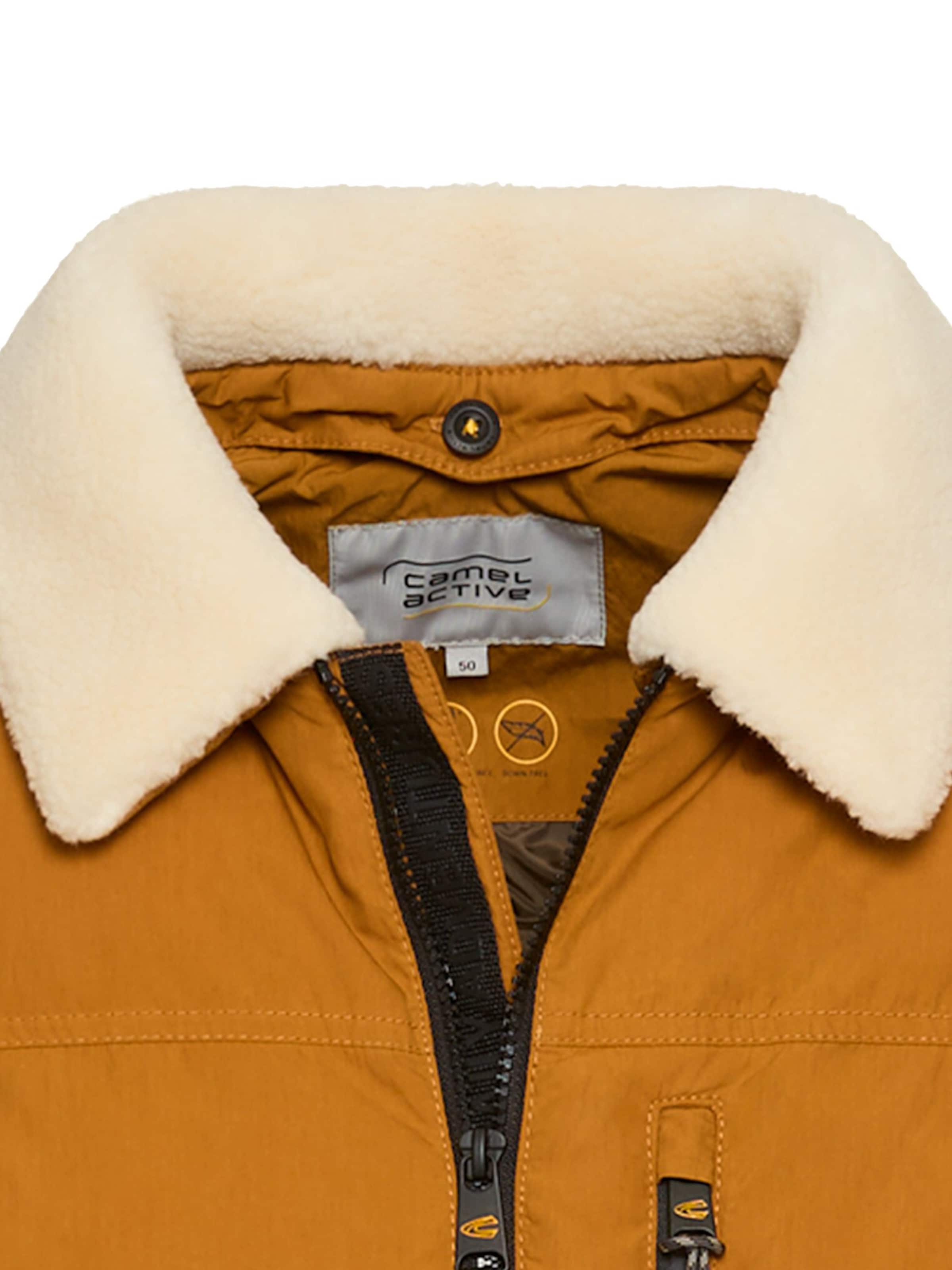 CAMEL ACTIVE Kurtka przejściowa w kolorze żółty