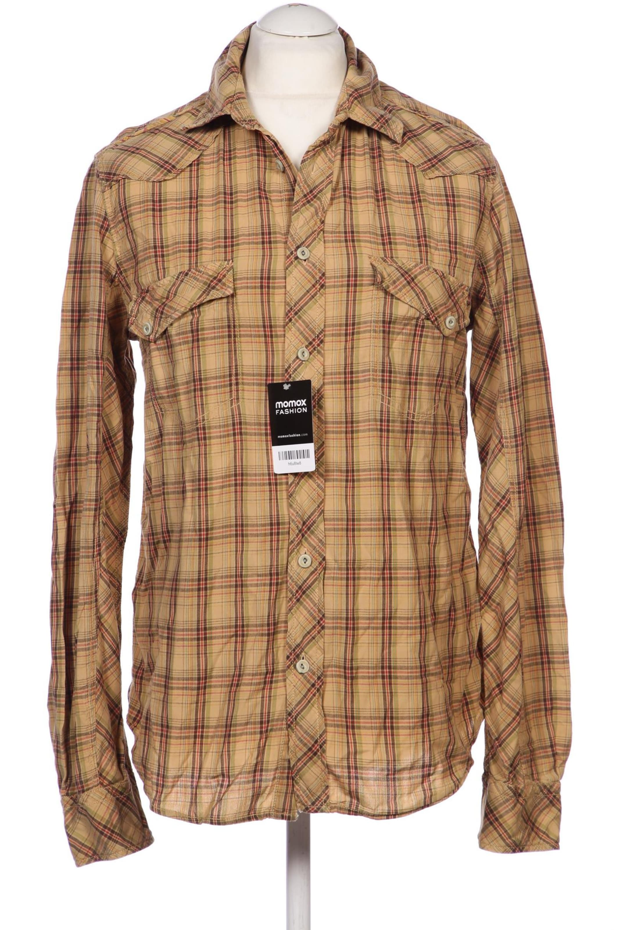 Chevignon Button Up Shirt in XL in Beige: front