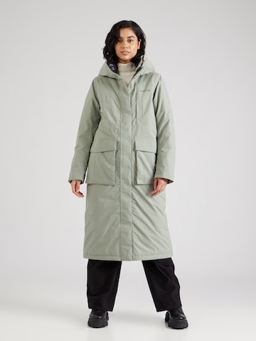 Didriksons Outdoor Coat 'LEYA' in Green: front