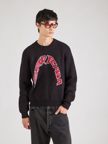Pullover 'Emilio' di WEEKDAY in nero: frontale