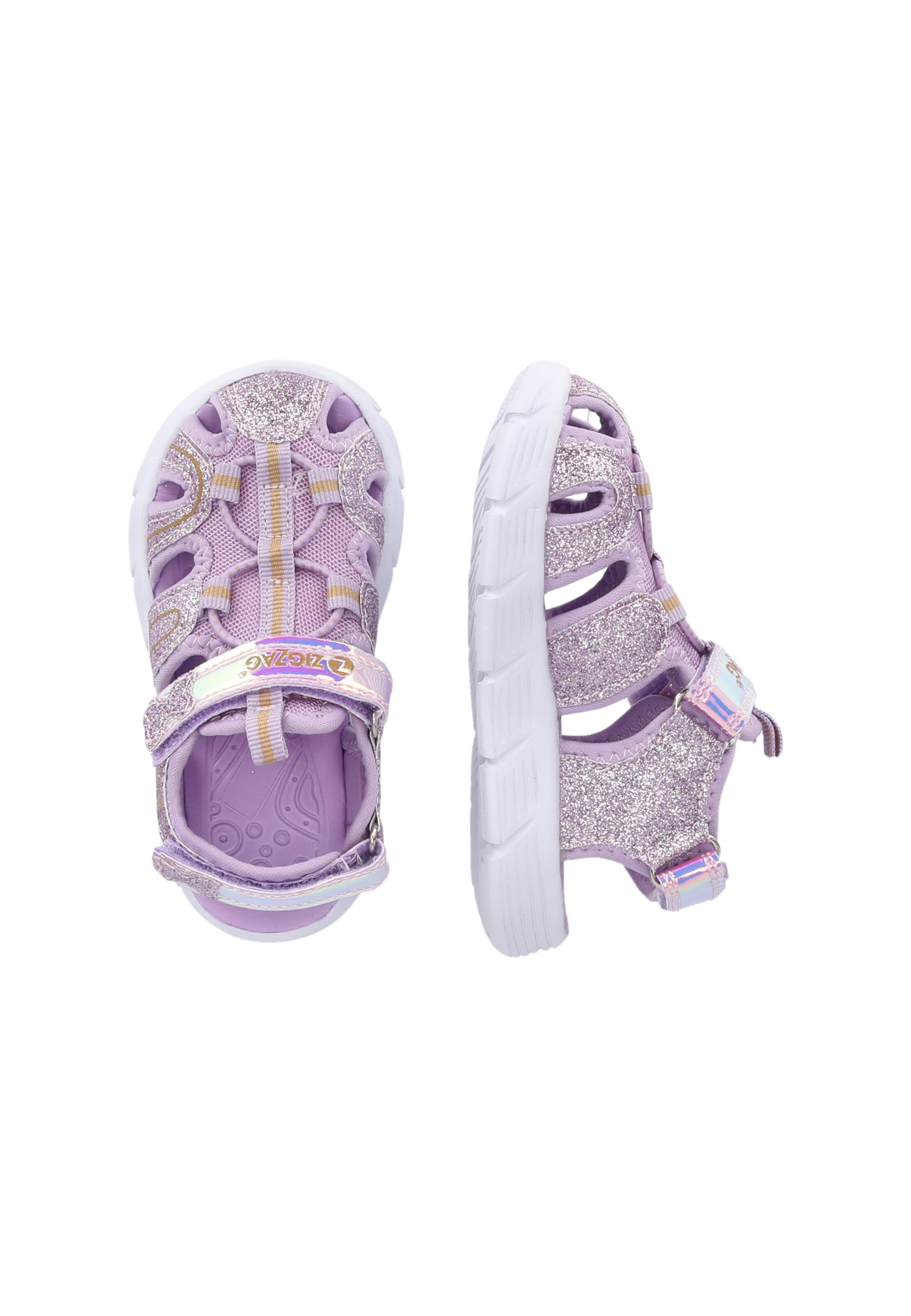 ZigZag Sandale 'Niagien' in Lila