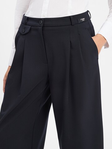 Wide Leg Pantalon à pince Cambio en bleu