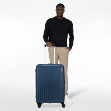 American Tourister Trolley 'Rejoy' in Blue