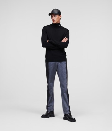 Karl Lagerfeld Sweater 'Merino ' in Black