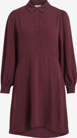 Robe-chemise 'Nalu' VILA en rouge : devant