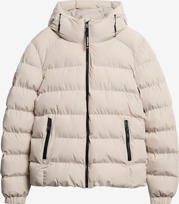 Superdry - Casaco de inverno em cinzento: frente