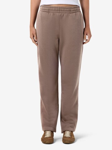 Loosefit Pantaloni 'BLOOM' di Noisy may in marrone: frontale