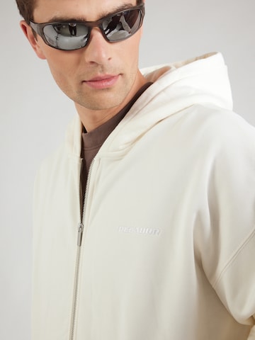 Pegador Zip-Up Hoodie in Beige