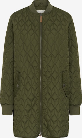 Kaffe Between-Season Jacket in Green: front