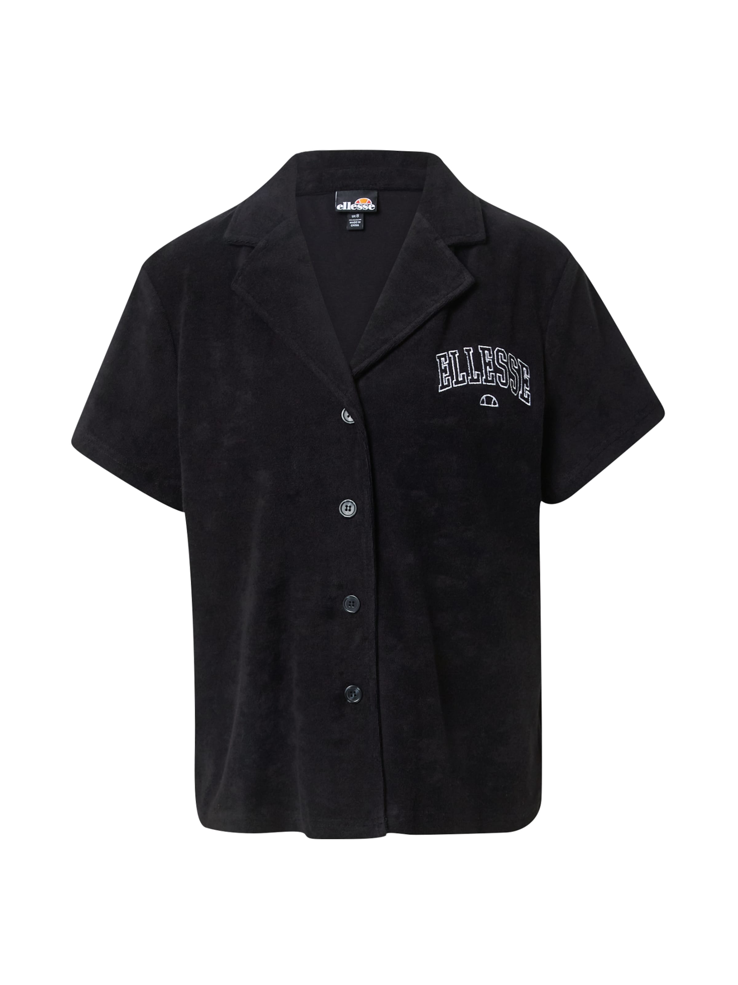 juoda ELLESSE Marškinėliai 'Poldi': priekis