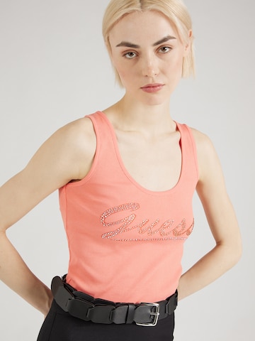 GUESS Top | oranžna barva