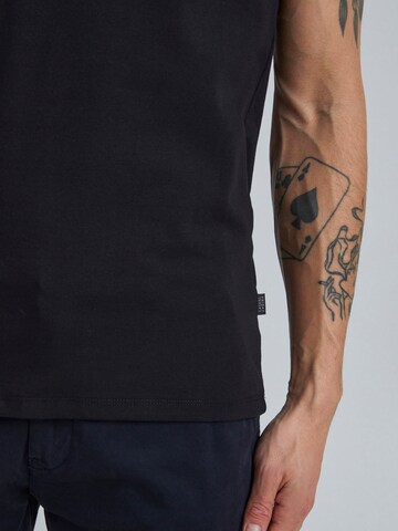 T-Shirt 'Lincoln' Casual Friday en noir