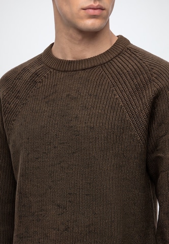 JACK & JONES Pullover 'JJEDENVER' in Braun