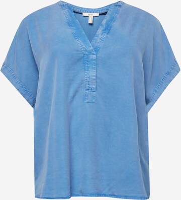 Esprit Curves Blouse in Blue: front