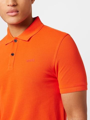 Coupe regular T-Shirt 'Prime' BOSS Orange en rouge