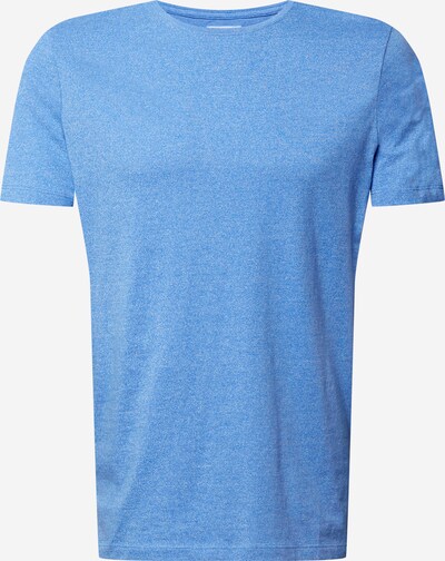 Tricou 'Mouliné' Lindbergh pe albastru amestec, Vizualizare produs