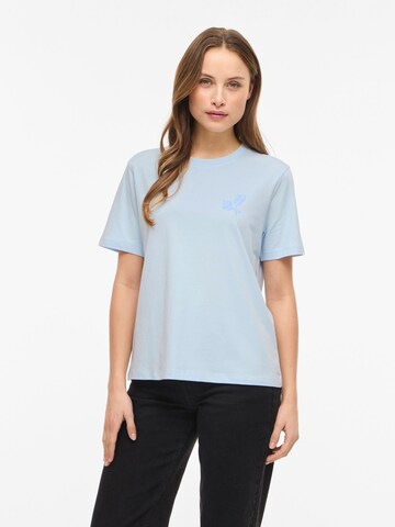 T-shirt VILA en bleu : devant