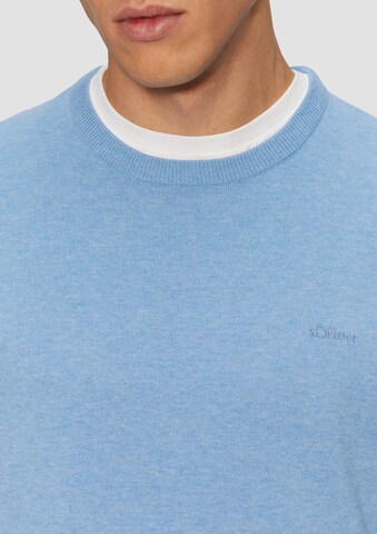 s.Oliver Sweater in Blue