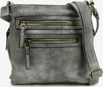 HARPA Crossbody Bag 'Loxley' in Grey: front