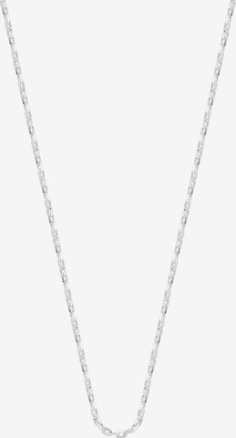 Lucardi Necklace 'Basic' in Silver: front