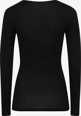 Hanro Shirt 'Nora' in Zwart