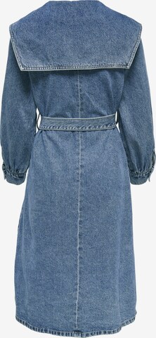 Robe-chemise Only Petite en bleu