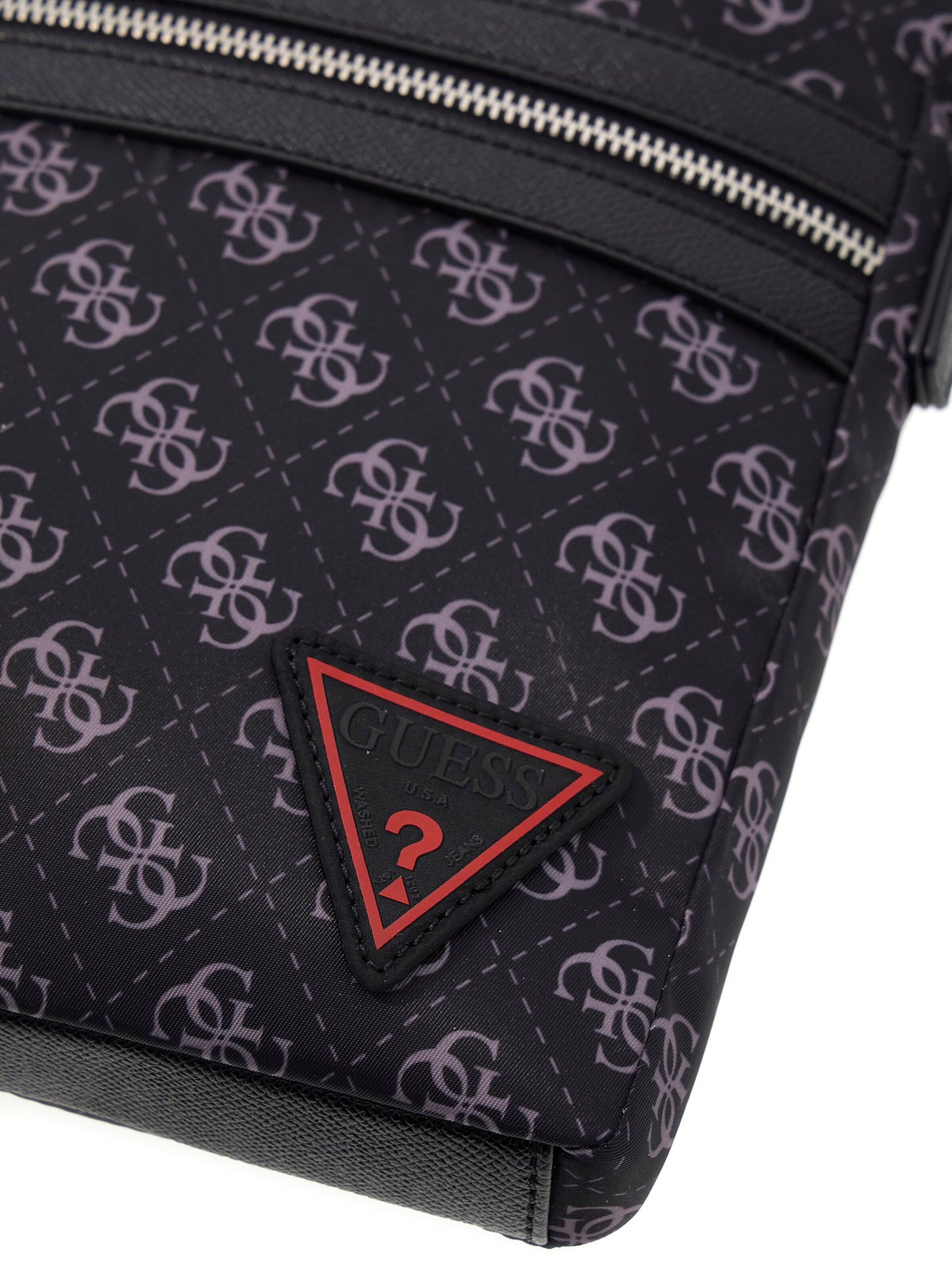GUESS Axelremsväska 'BERLIN' i svart