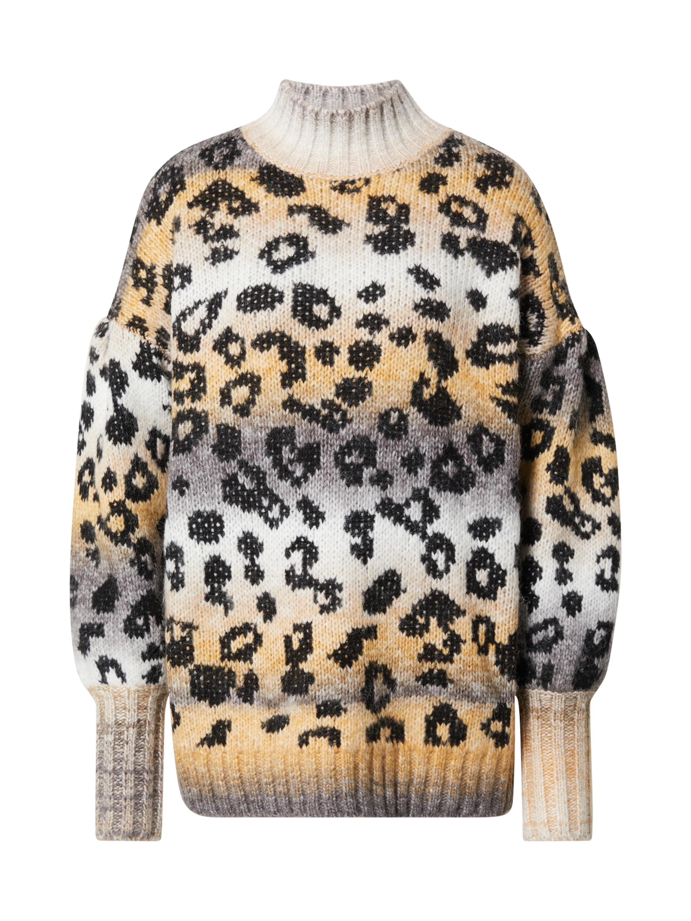 Warehouse Πουλόβερ σε γκρι: μπροστά