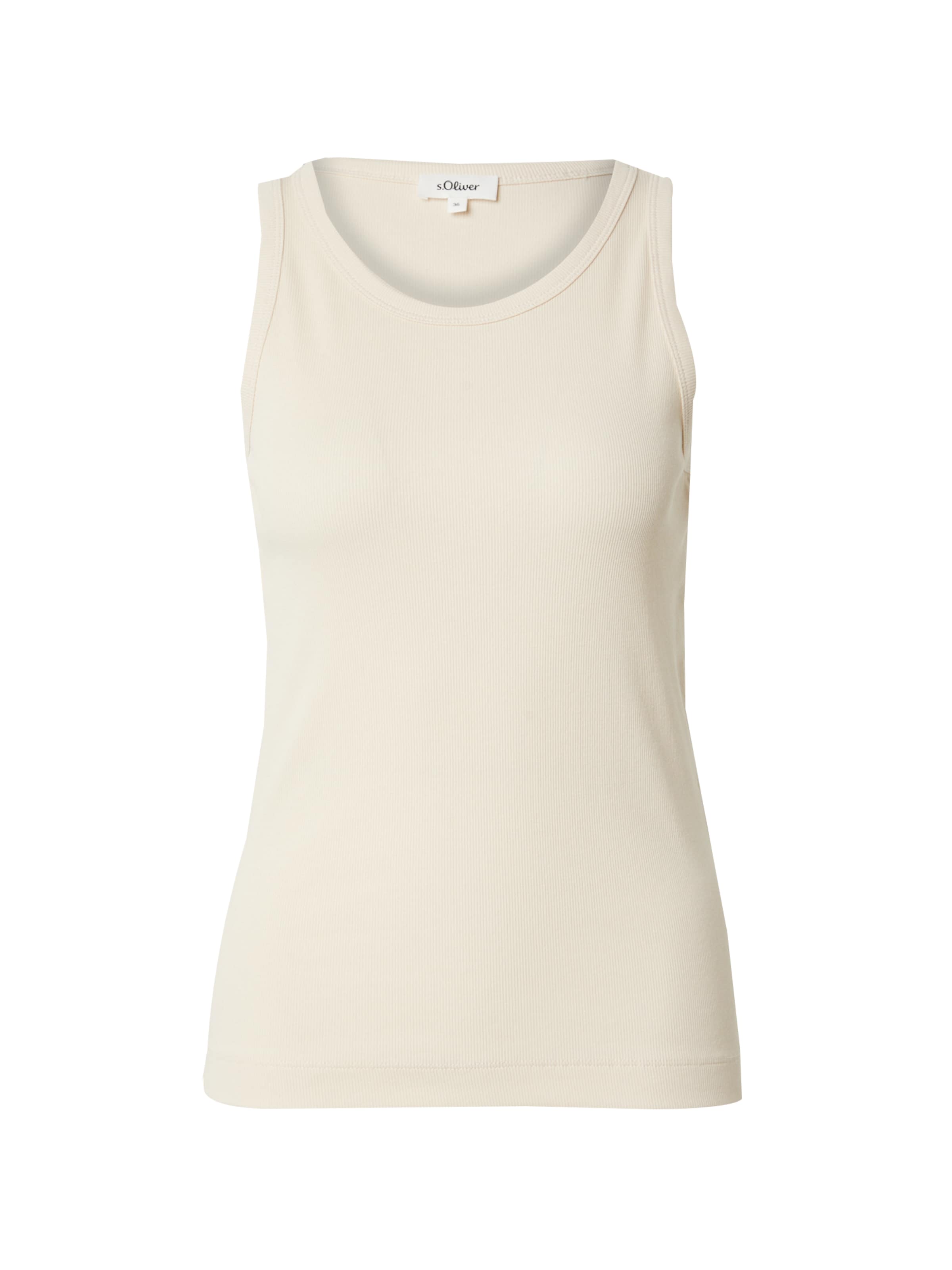 s.Oliver Top in Beige: Vorderseite