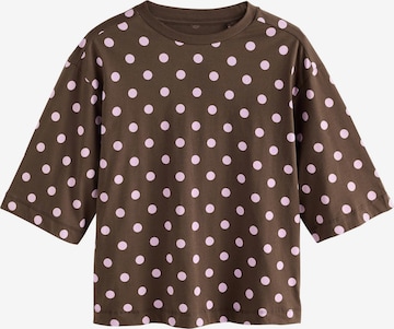 Next T-Shirt in Braun: Vorderseite