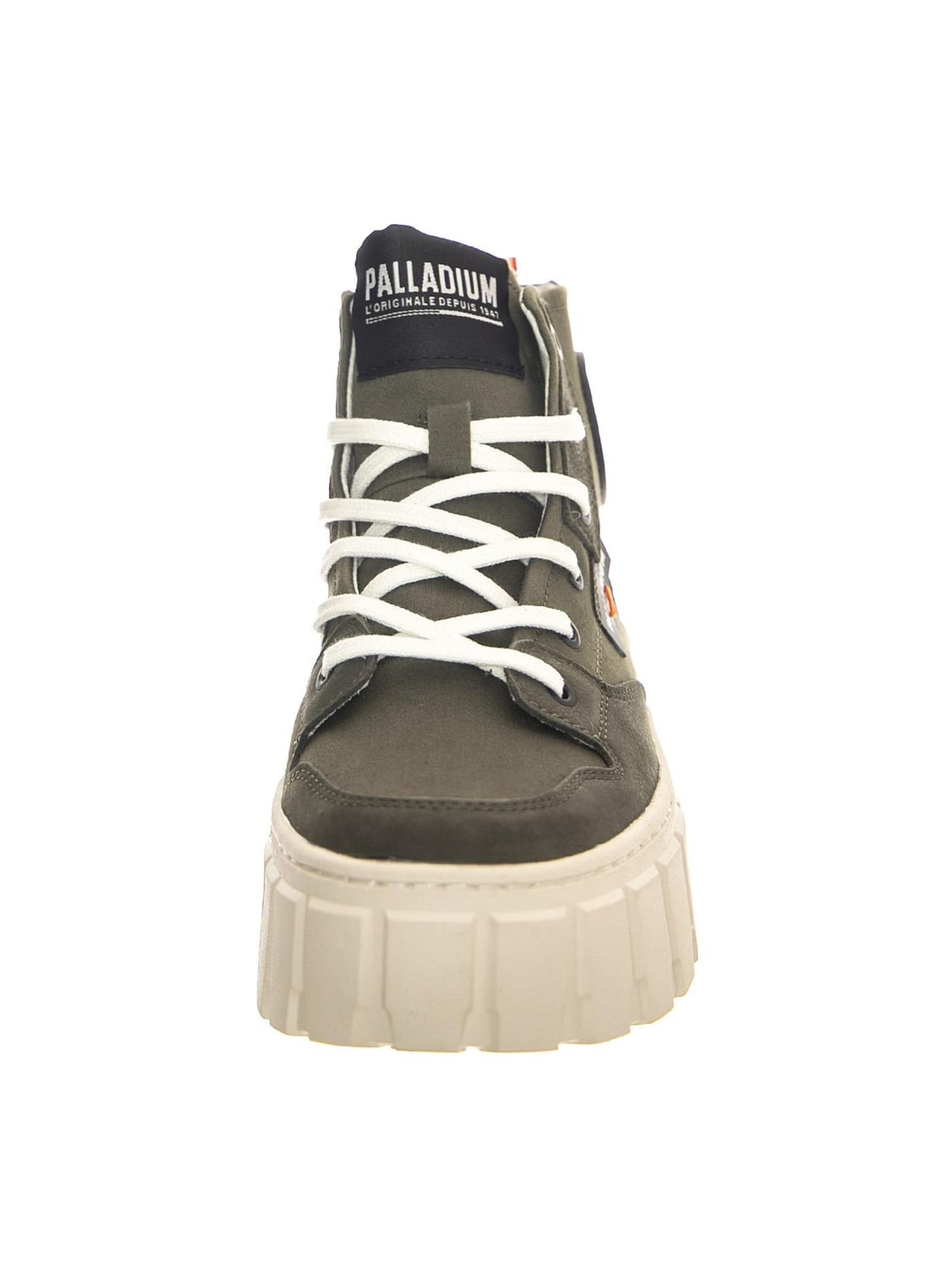 Palladium Sneakersy wysokie 'Pallatower Hi Olive Night' w kolorze zielony