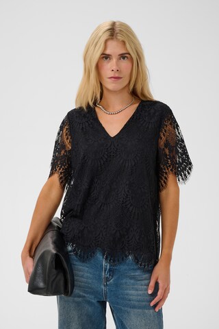 CULTURE Blouse in Zwart: voorkant