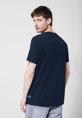 Street One MEN T-Shirt in Blau