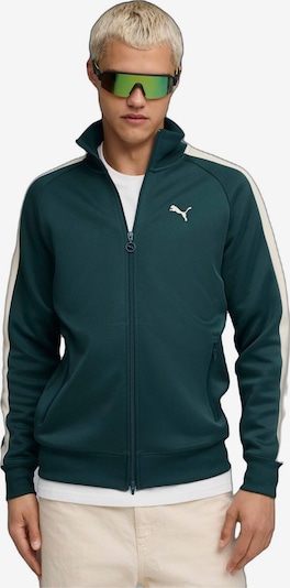 PUMA Veste de sport 'Puma T7 Always On Track Jacket' en XL en bleu, Vue avec produit