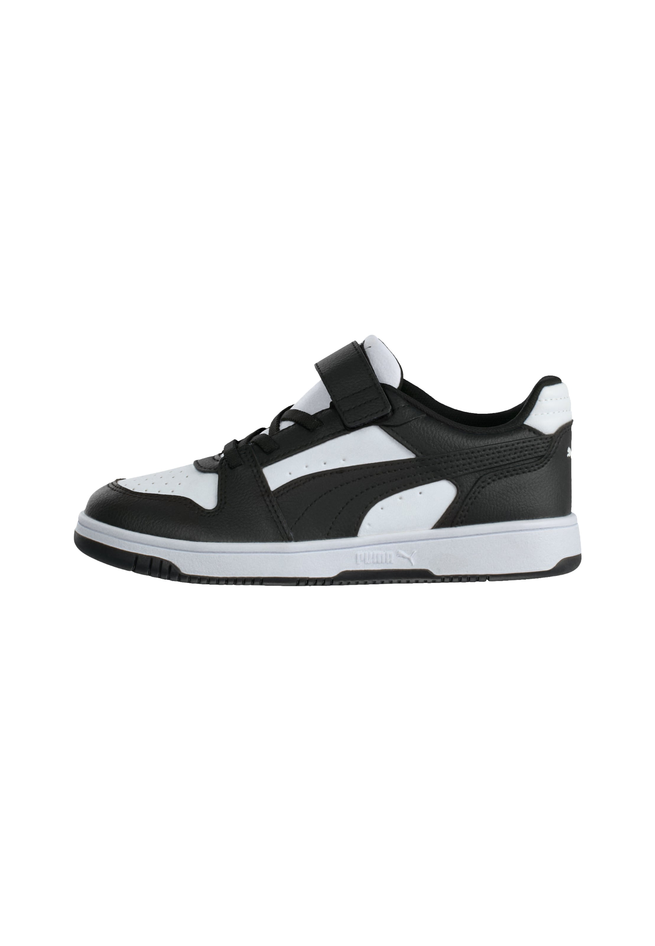 PUMA Сникърси 'Rebound' в черно: отпред