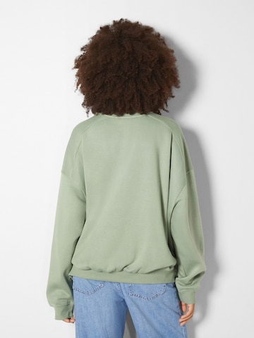 Bershka Sweatshirt i grønn