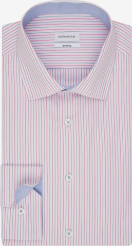 SEIDENSTICKER Regular fit Zakelijk overhemd 'SMART ESSENTIALS' in Wit