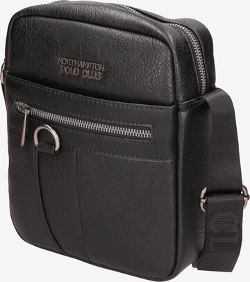 Northampton Polo Club Schultertasche in Schwarz