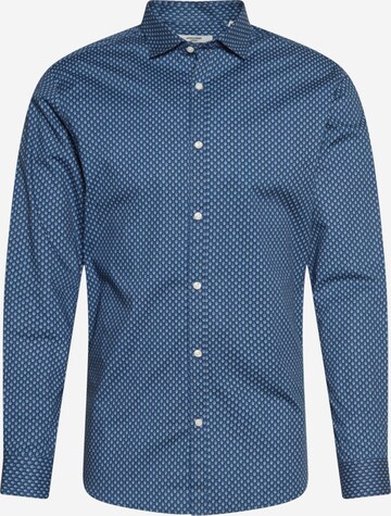 JACK & JONES Slim Fit Hemd 'Blackpool' in Blau: predná strana