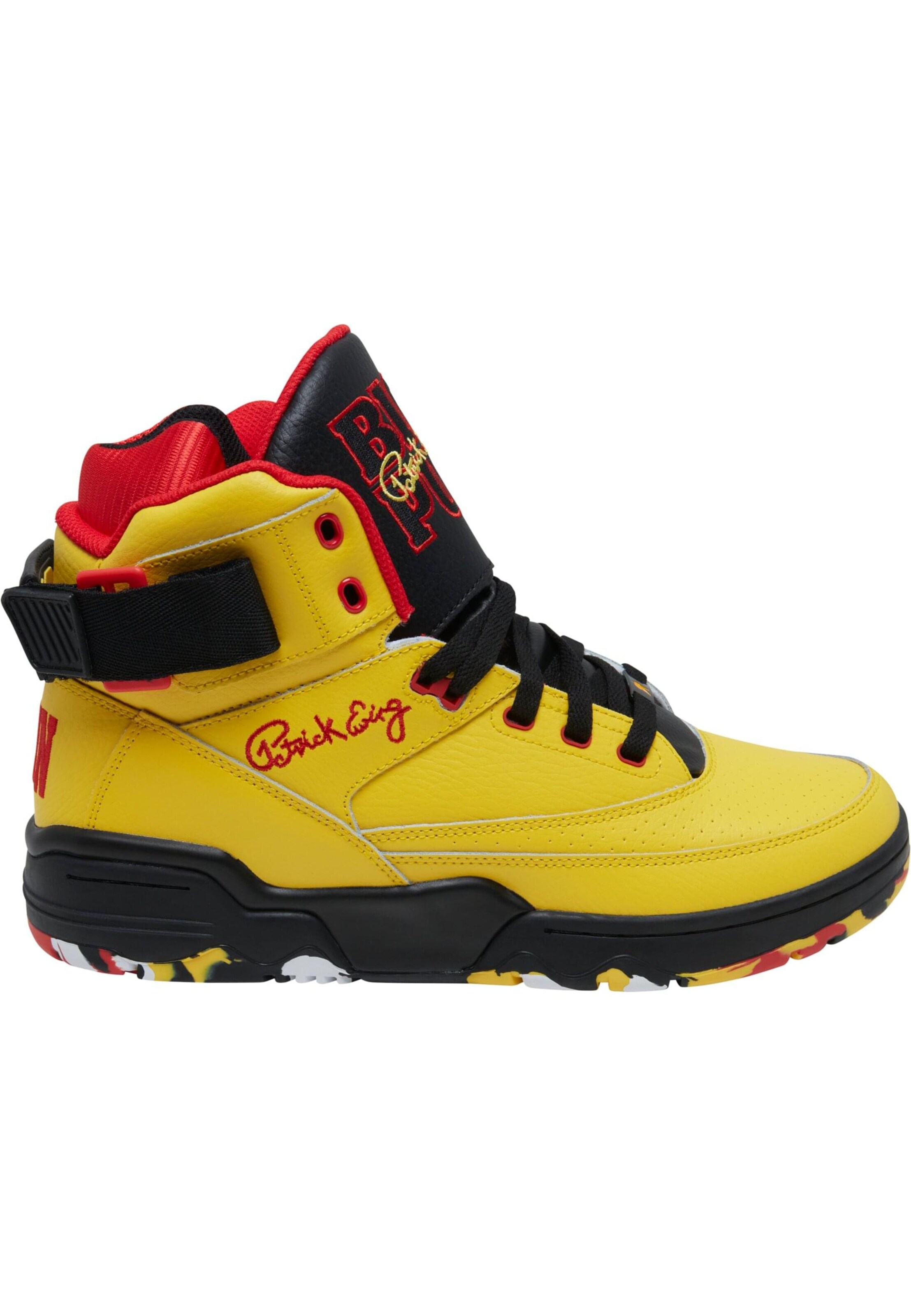 Ewing Sneakers hoog '33 Hi Big Pun' in Geel