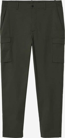 MANGO MAN Cargo Pants 'Magnesio' in Green: front